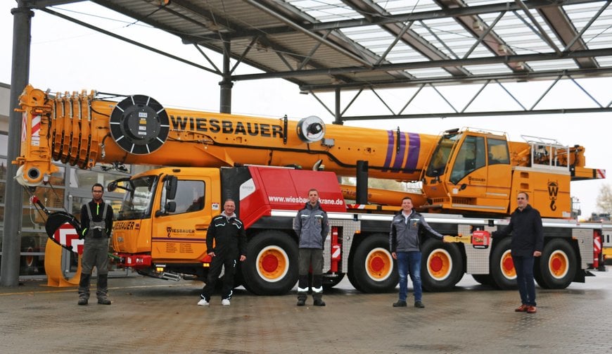 Wiesbauer operators like to work with Grove all-terrains. New GMK5150L expands fleet